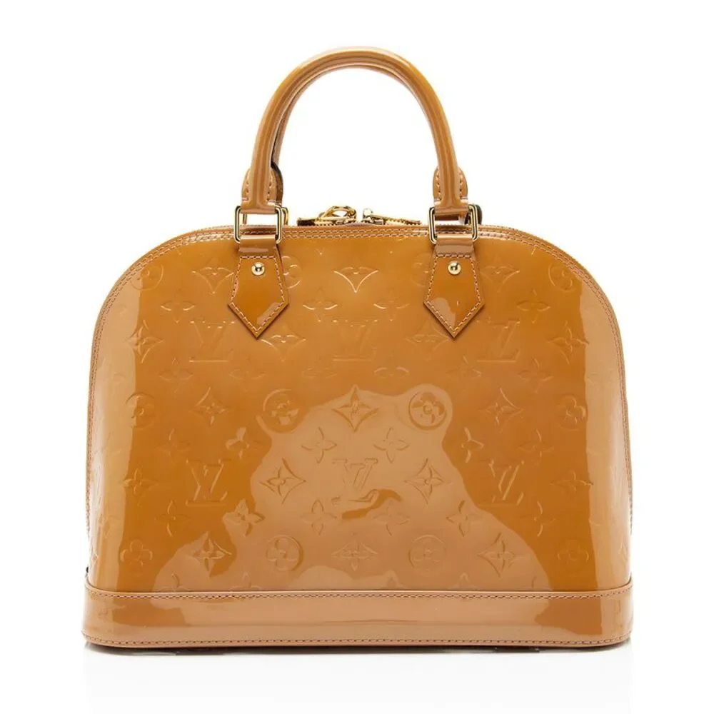 Louis Vuitton Monogram Vernis Alma PM Satchel